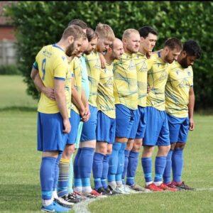 Lineup of the squad before match day